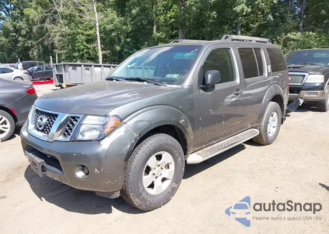 2008 Nissan Pathfinder S from USA, damaged, VIN 5N1AR18B88C659844